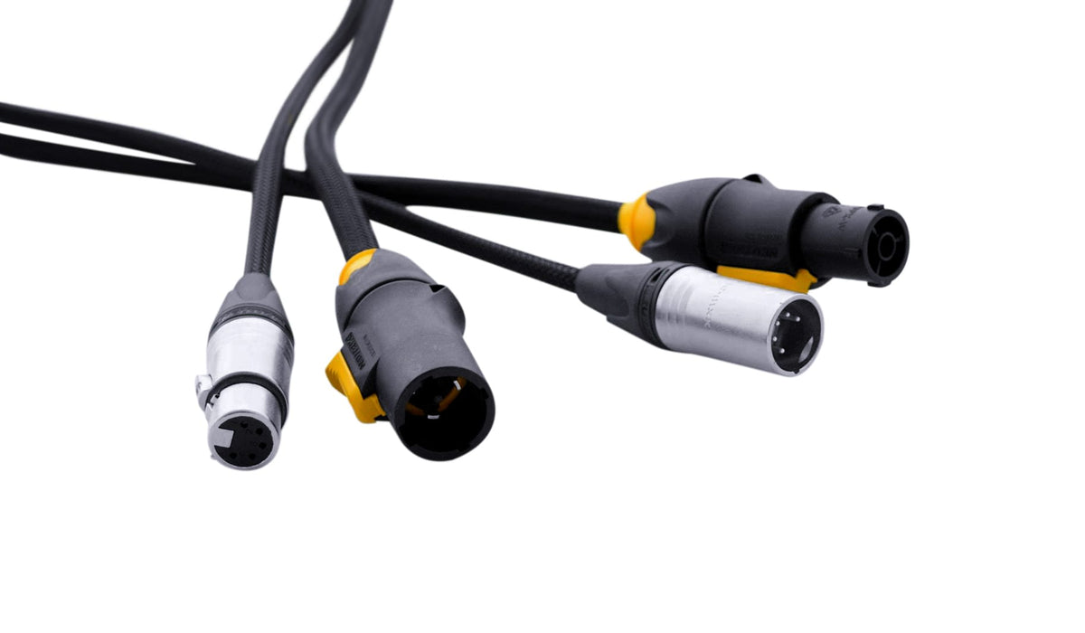 DBRA H020 – Hybrid cable DMX TrueCon 1.5 mm², 2m