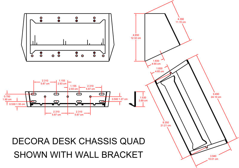 RDL DC-4G Decora chassis