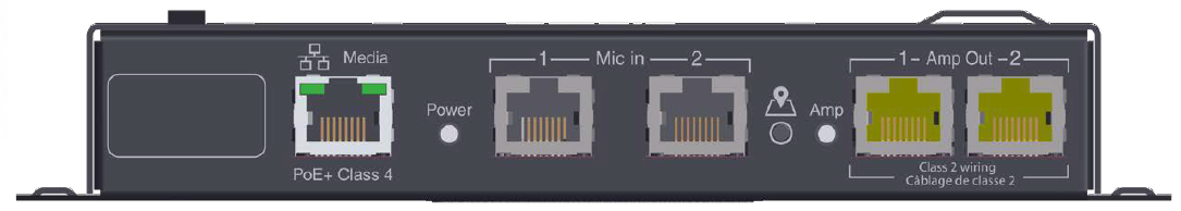Devio UCX beamtracking takmic med 2-kanals forsterker sort