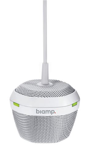 Ceiling mounted beamforming microphone, Hvit