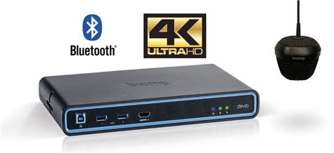 Biamp SCR-25C Videokonferansehub sort