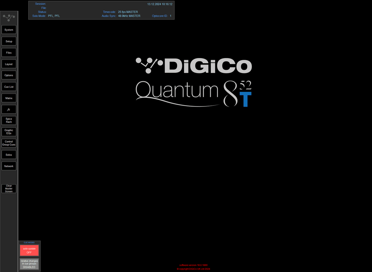 DiGiCo QUANTUM852 teatersoftware