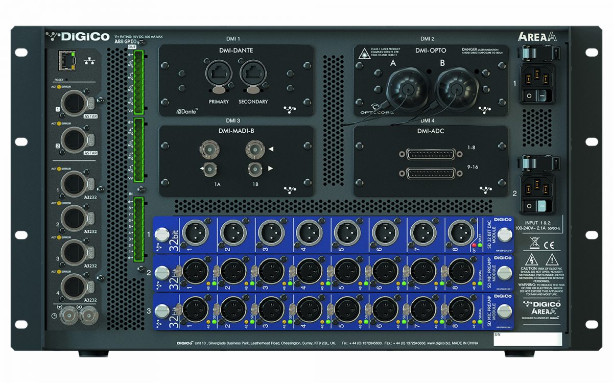 DiGiCo 4REA4 DSP