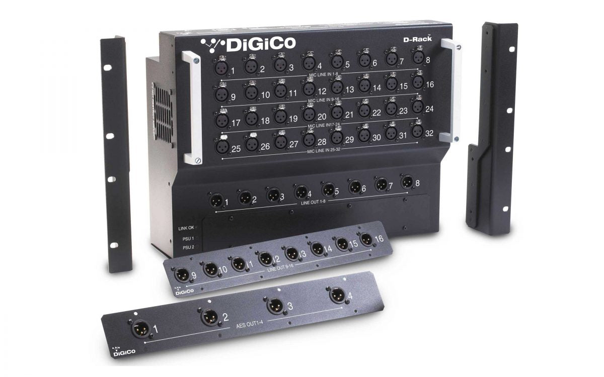 DiGiCo D-Rack scenebok X 1