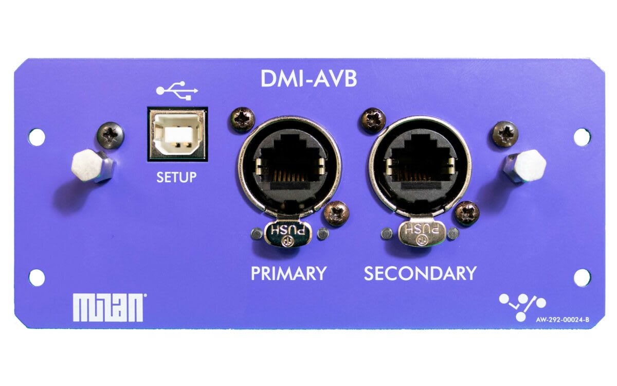 DiGiCo DMI-AVB audio interface