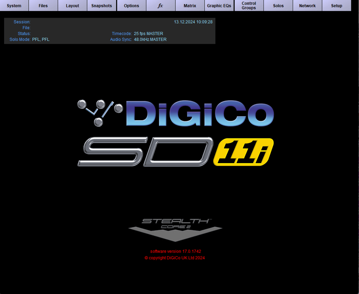 DiGiCo SD11i Stealth Core 2 Upgrade
