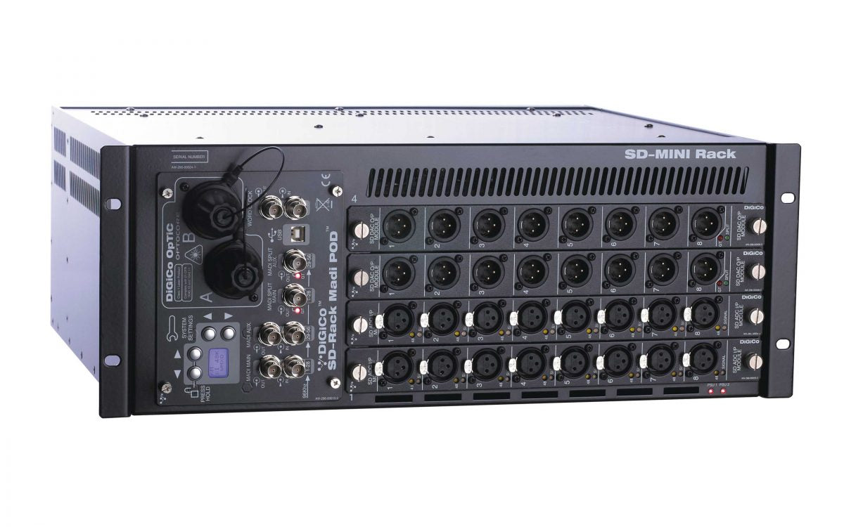 DiGiCo SD-MINI Rack MADI