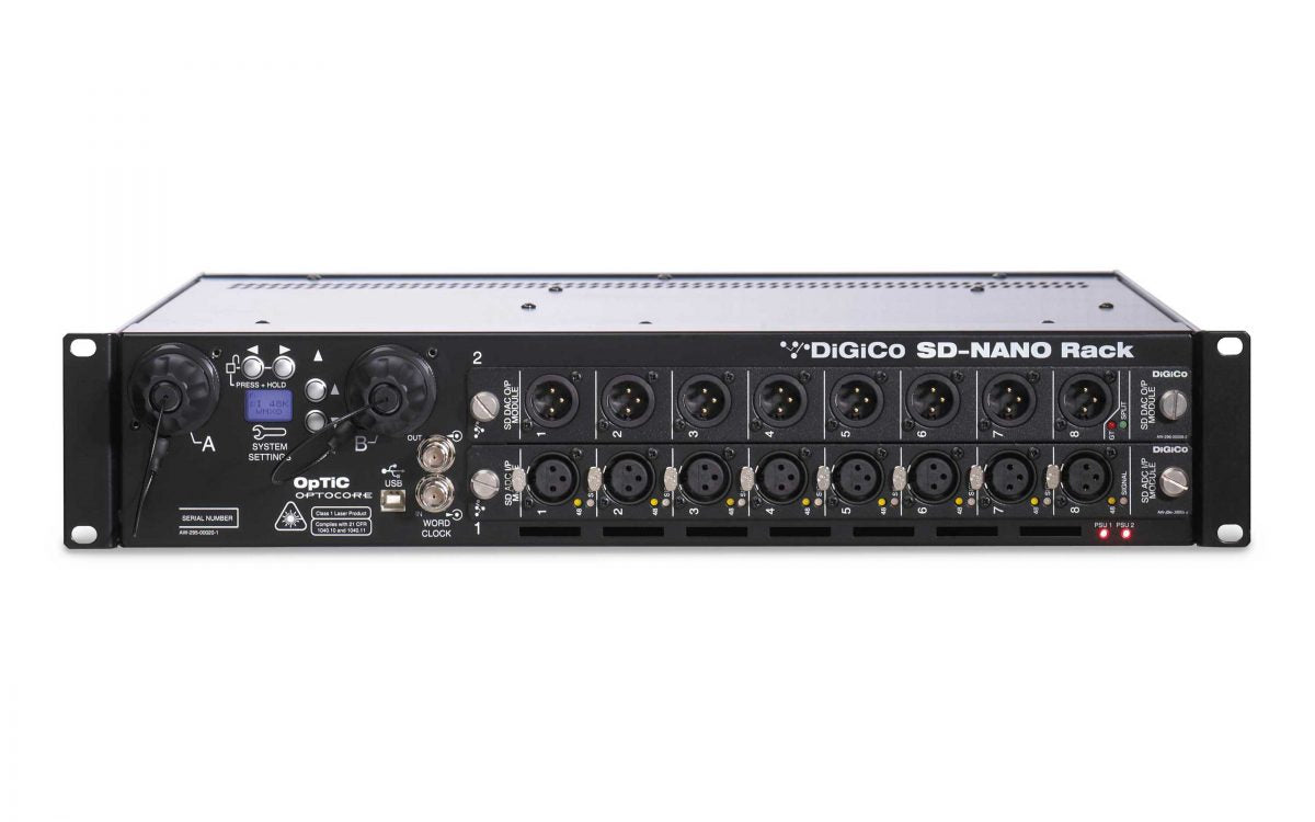 DiGiCo X-SDRN-NC SD-NANO DSP