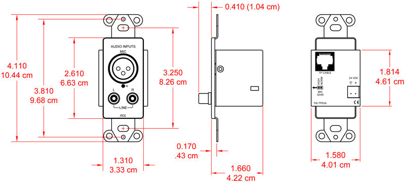 RDL DS-TPS3A signalprosessor