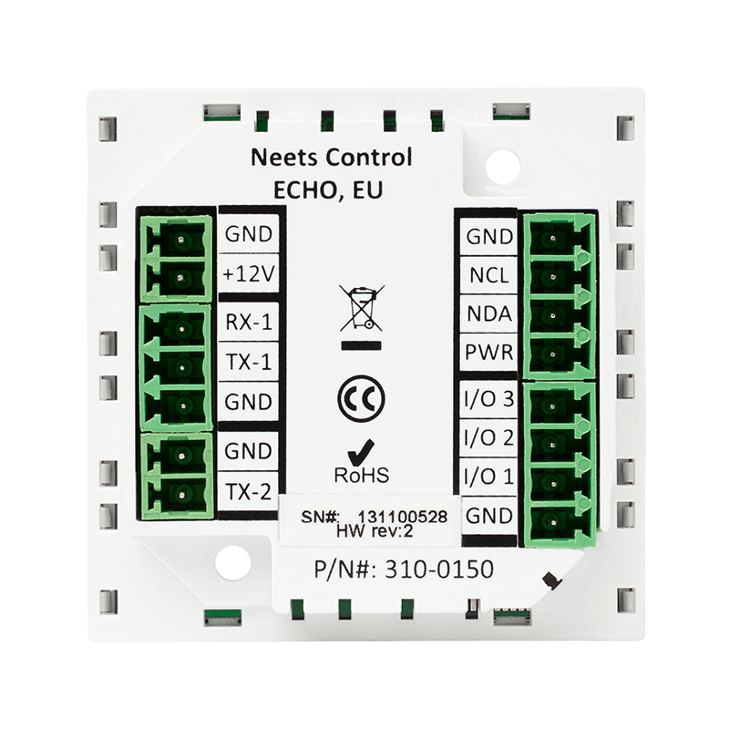 Echo 8EUW - 8-button control pad, EU, Hvit