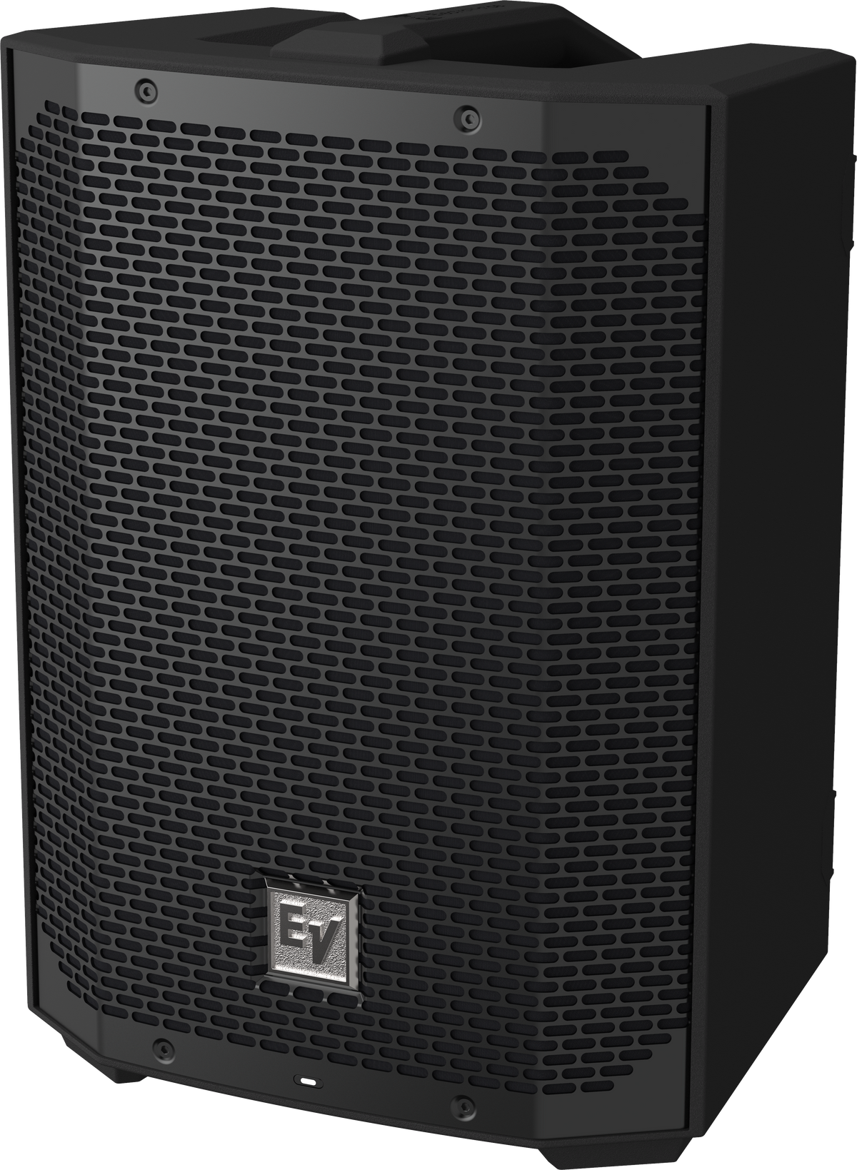 Høyttaler Aktiv 8" 4 kanals Mixer Batteri Sort