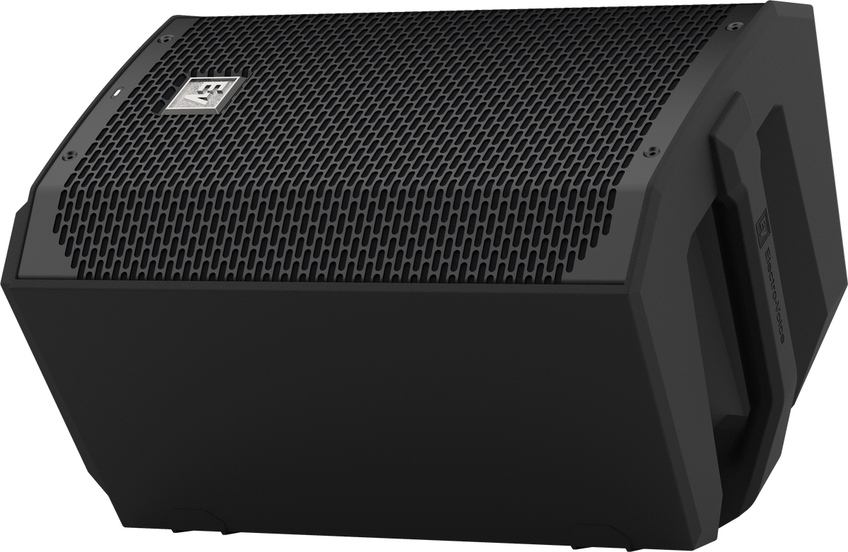 Høyttaler Aktiv 8" 4 kanals Mixer Batteri Sort
