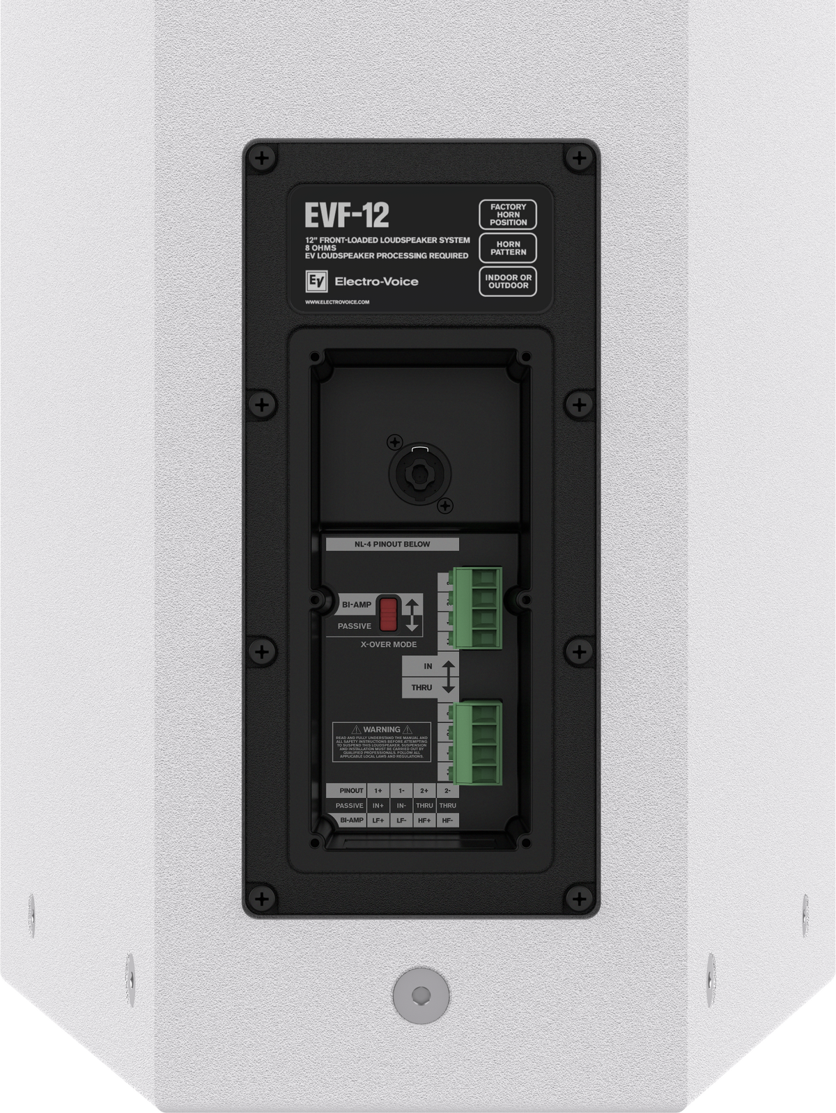 Electro-Voice EVF-12-126 12 tommer passiv høyttaler hvit