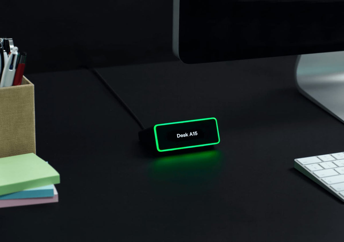 Biamp Evoko Kleeo Desk Manager signage