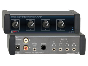 RDL EZ-HDA4BX hodetelefonforsterker