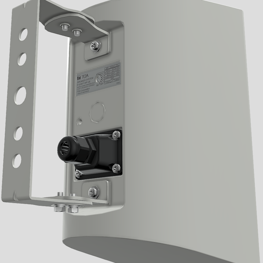 TOA F-05WT-WP-UE høyttaler hvit