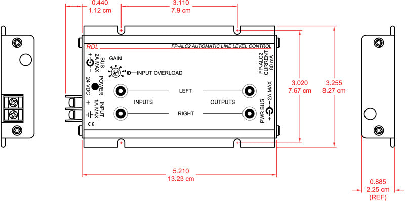 RDL FP-ALC2 DSP