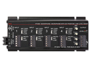RDL FP-MX4 mikrofon/linje mixer