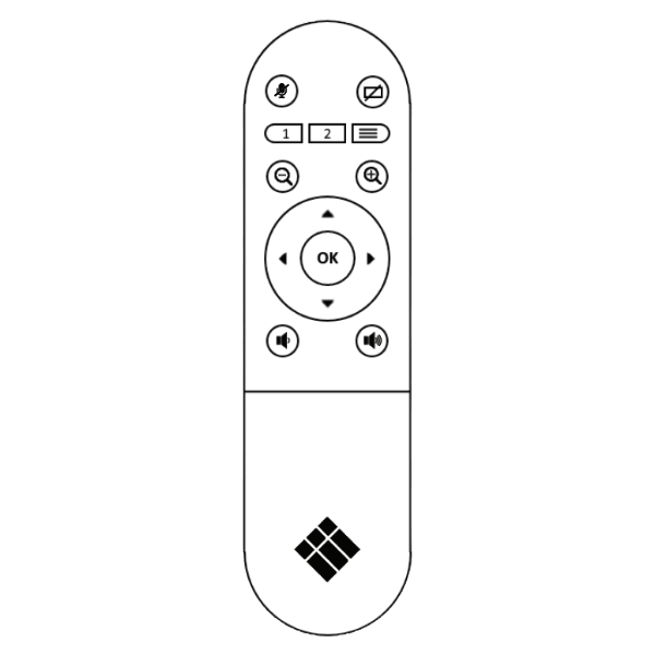 i3Connect i3REMOTE videokonferanse tilbehør