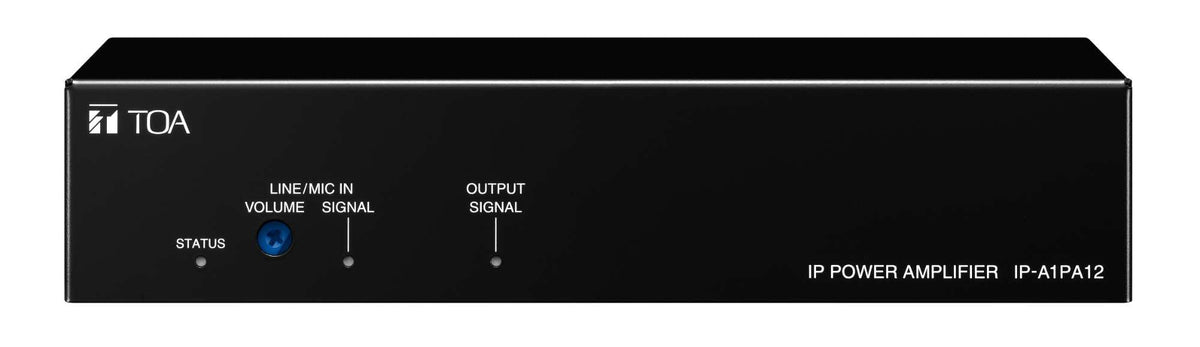 TOA IP-A1PA12 IP-nettverksforsterker sort