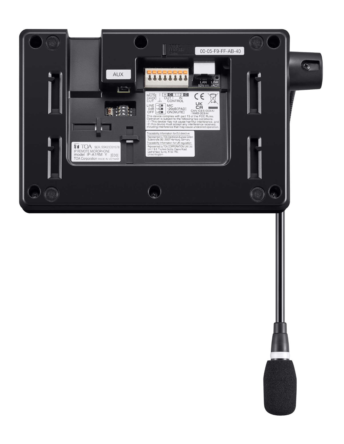 TOA IP-A1RM IP-mikrofon