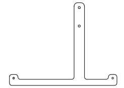 L-Acoustics KS21i rigging plate
