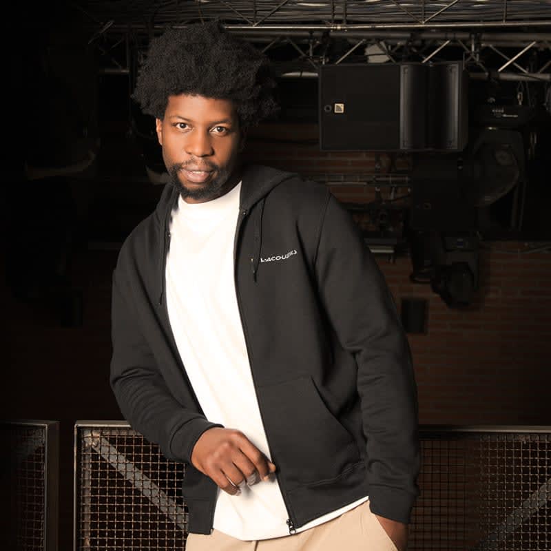 L-Acoustics ZIP-UP HOODIE S