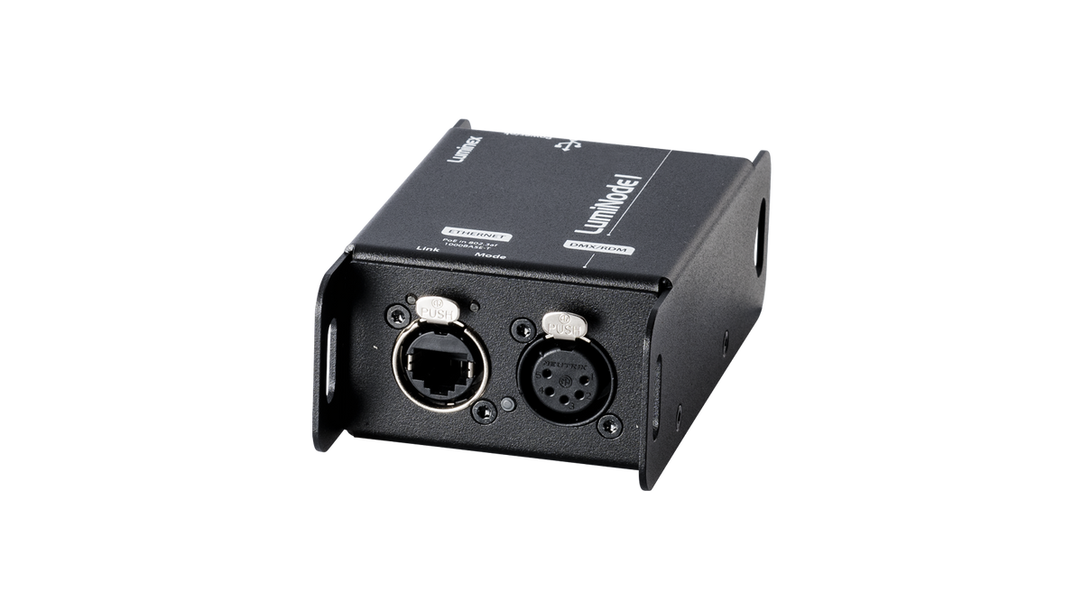 LumiNode-1 Ethernet/USB til 1 x DMX