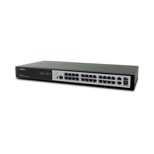 Luxul XMS-2624P nettverksbryter