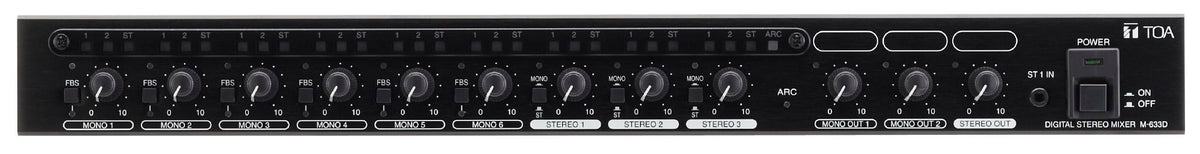 TOA M-633D mixer