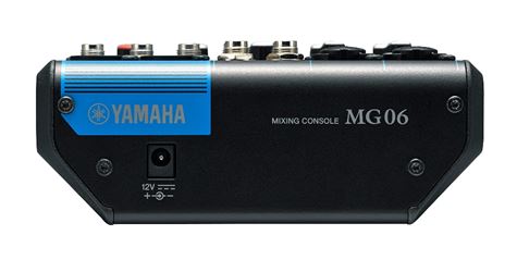 Yamaha MG06 6-kanalers mixer