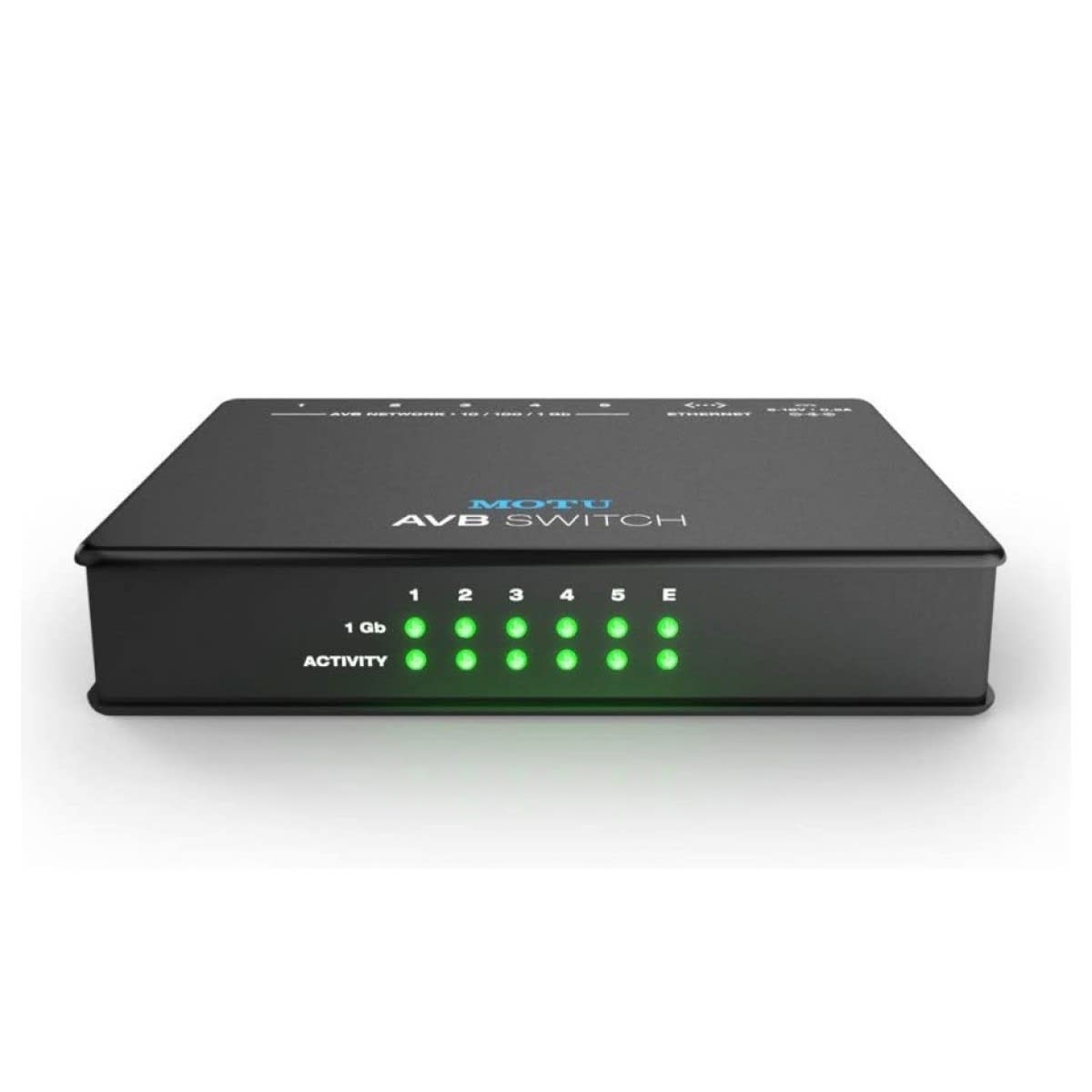 AVB Ethernet Switch, 5P AVB+1P Ethernet, (Ikke PoE)