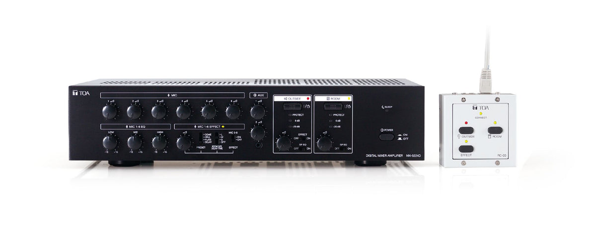 TOA MX-6224D mikseforsterker sort