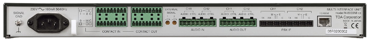 TOA N-8000MI multi-interface