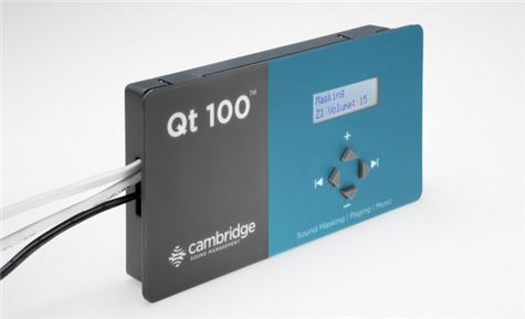 Biamp Qt-100 lydmaskeringskontrollmodul