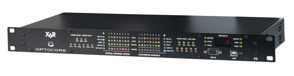 Optocore X6R-FX-16LI AD/DA-konverter