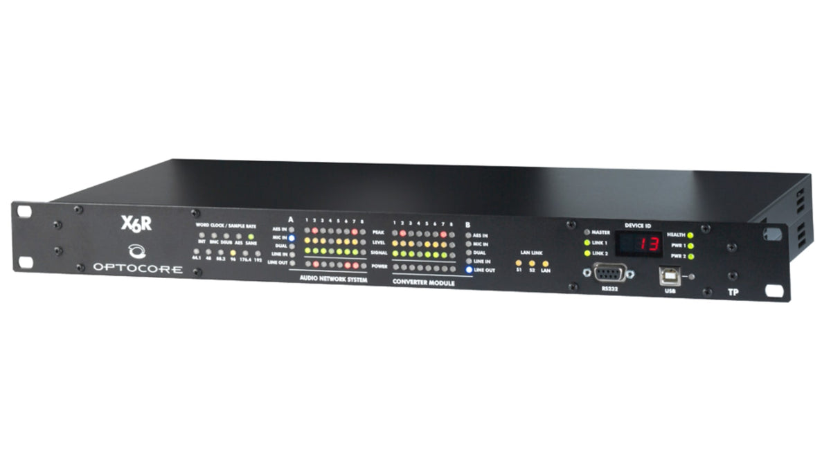 Optocore X6R fiberoptisk enhet