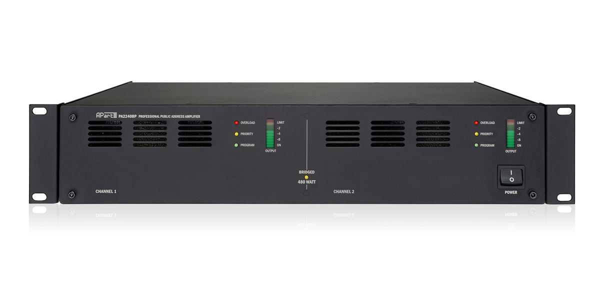Biamp PA2240BP effektforsterker