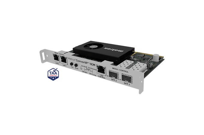 Panasonic ConvertIP SDM 4K mottaker