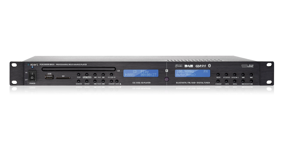 Biamp PCR3000RMKIII musikk kilde