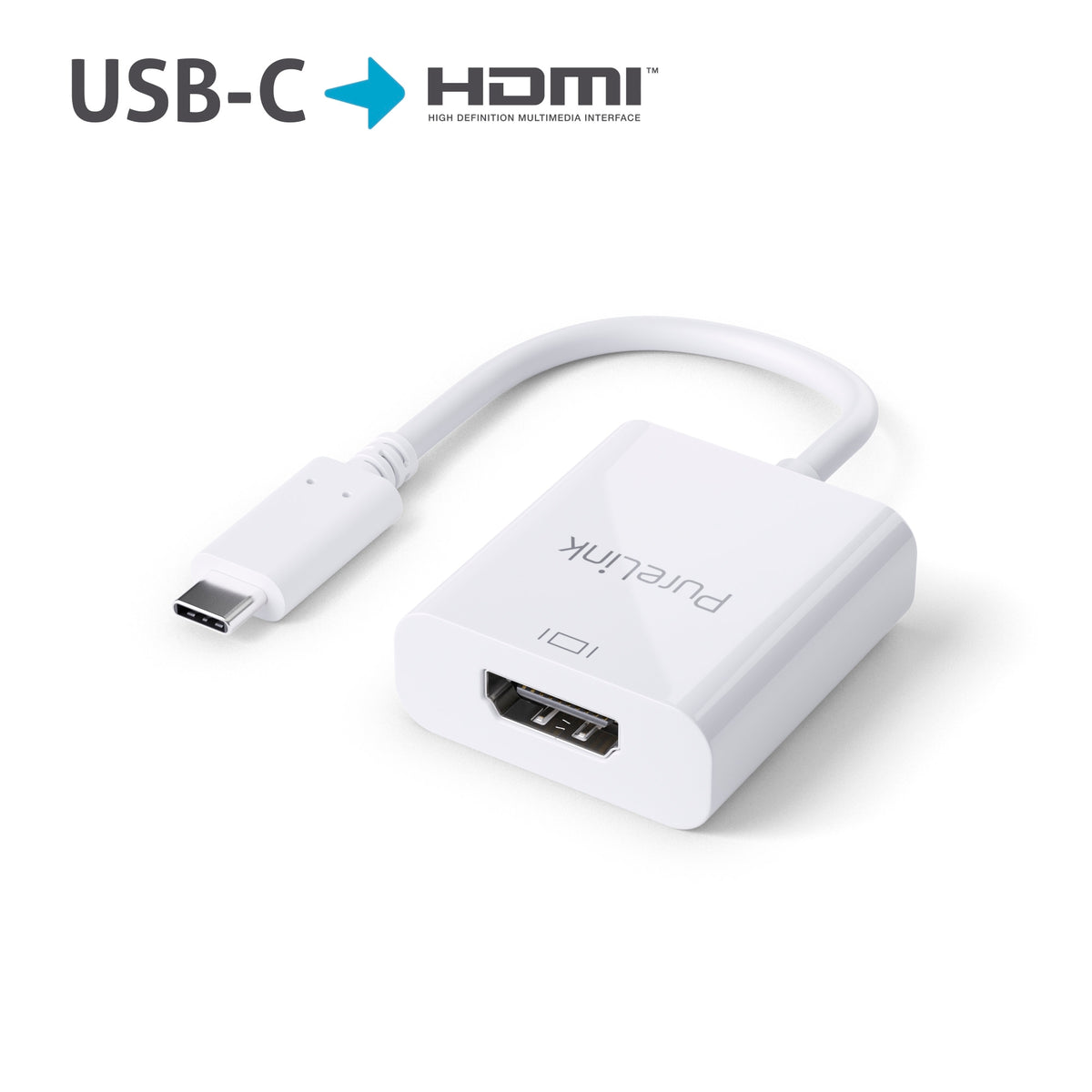 PureLink IS180 USB-C HDMI adapter sort