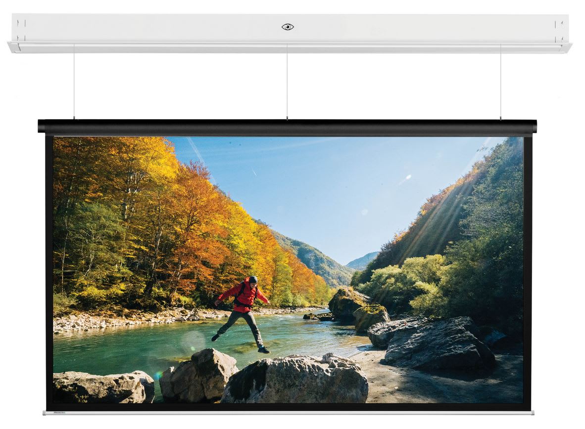 Da-Lite motorisert lerret 141x250cm