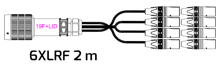 Pinanson PTRS5459 XLR-kabel
