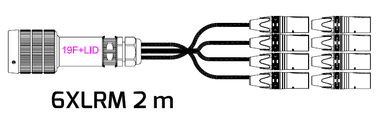Pinanson PTRS5460 XLR-kabel