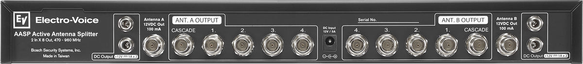 Electro-Voice RE3 AASP aktiv antennesplitter sort