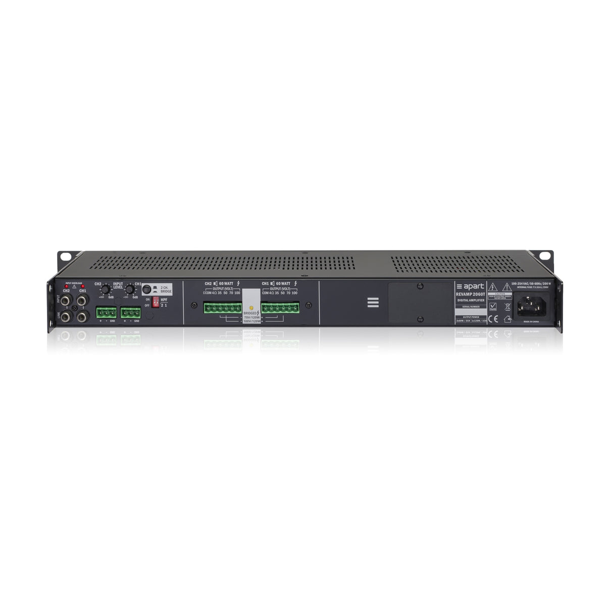 Biamp REVAMP2060T effektforsterker