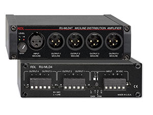 RDL RU-MLD4T DSP forsterker