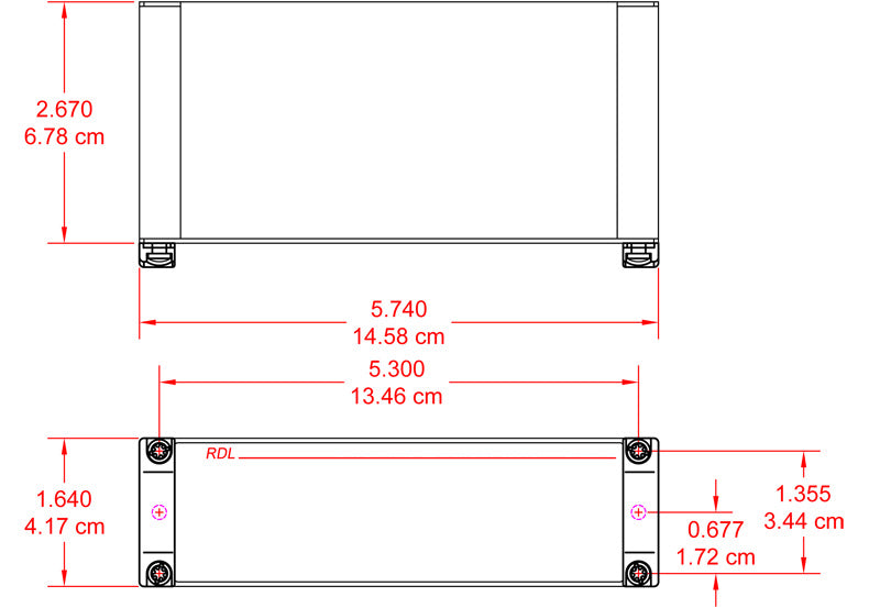RDL RU-TPDA Format-A distributor