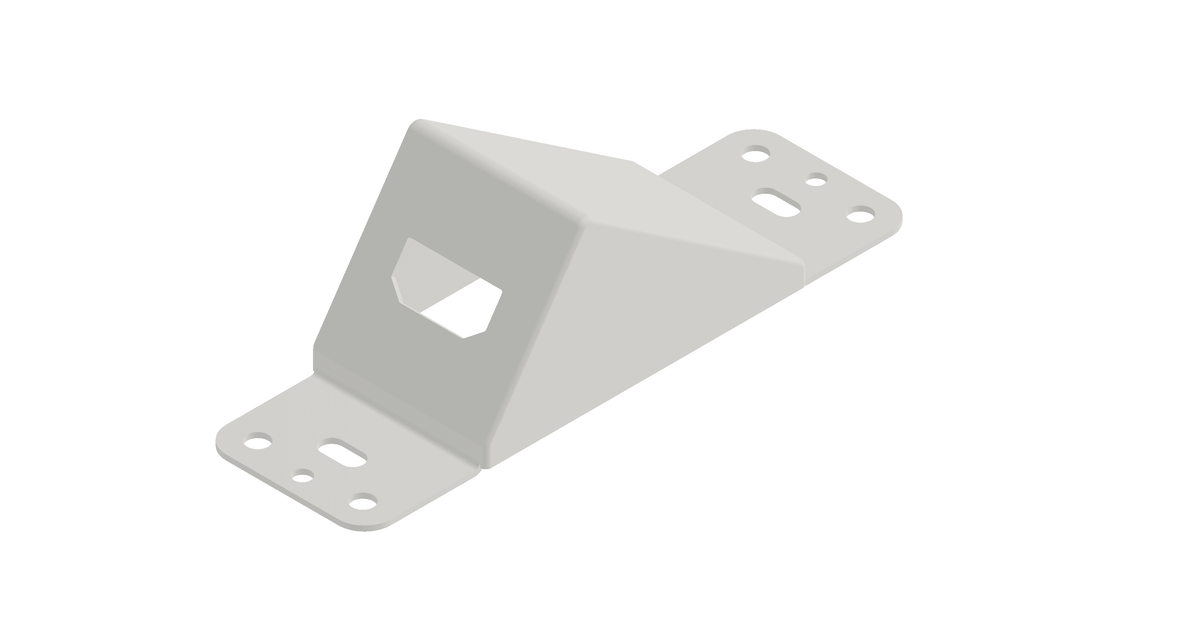 Scandec US-GP-HD1-TX Faceplate med HDMI-åpning hvit