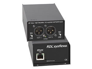 RDL SF-NL2 Dante-converter
